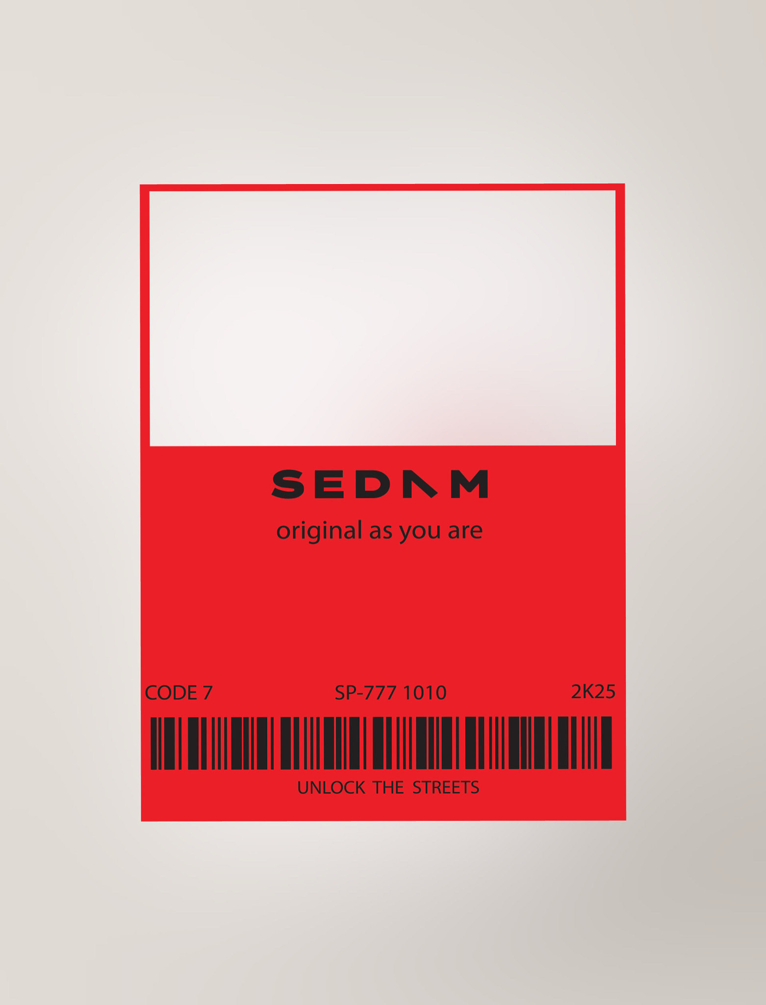 POCKET TEE - Sustainable premium pocket t-shirt from SEDAM streetwear collection - Image 2