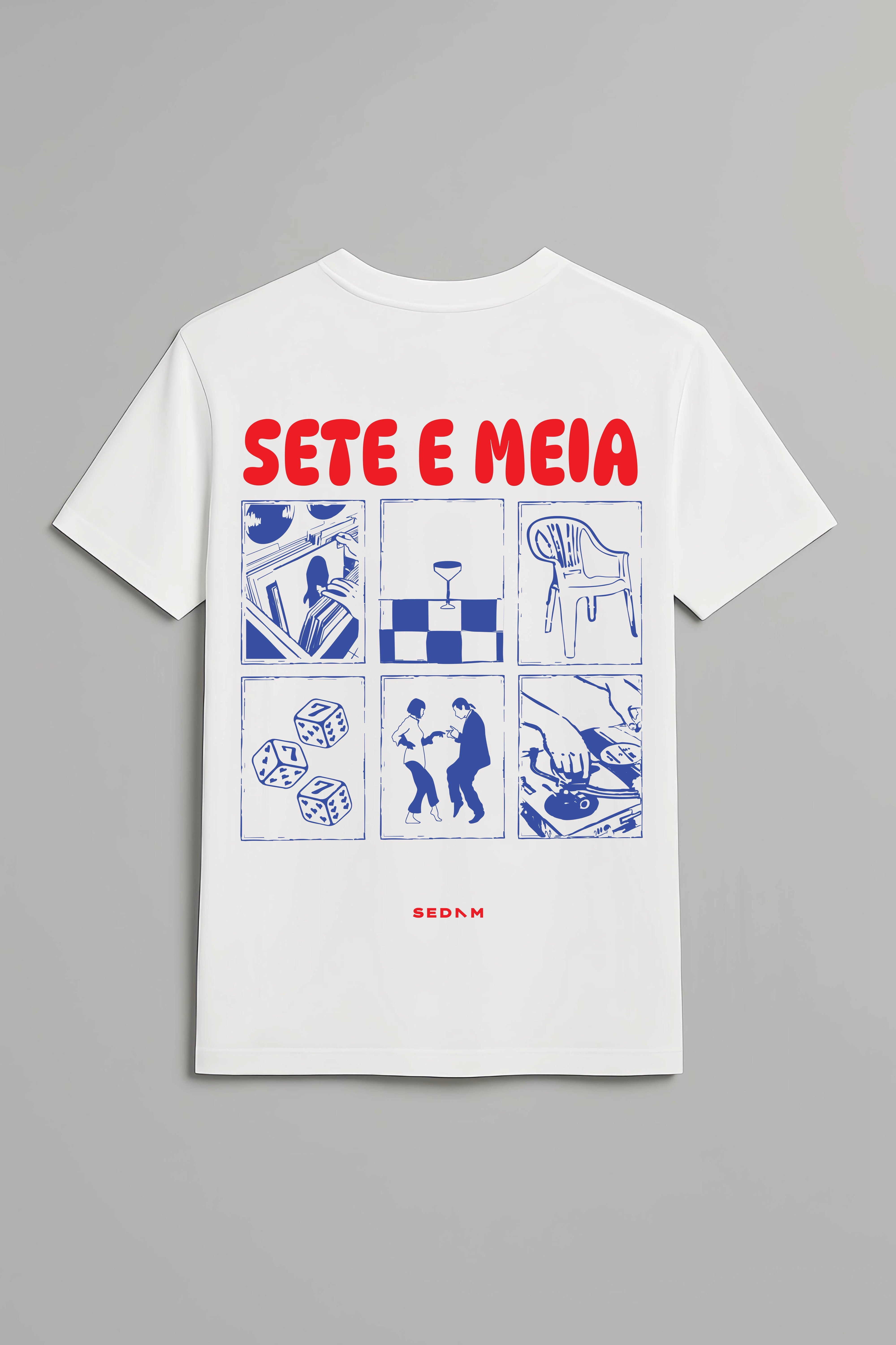 SETE E MEIA TEE - Sustainable premium t-shirt from SEDAM streetwear collection - Image 2